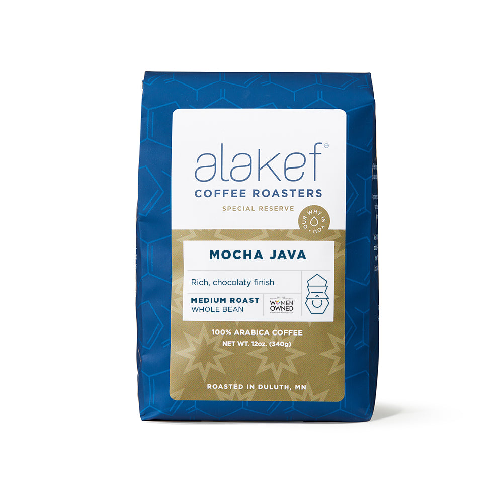 "Natural Valley Foods Organic Mocha Java Coffee Premium Beans"